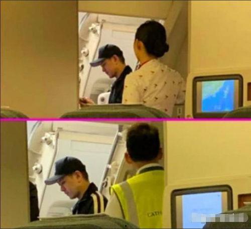 明星飞机延误,空中奇遇记