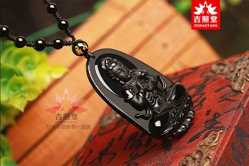 明星佩戴黑曜石本命佛,明星们的神秘守护符